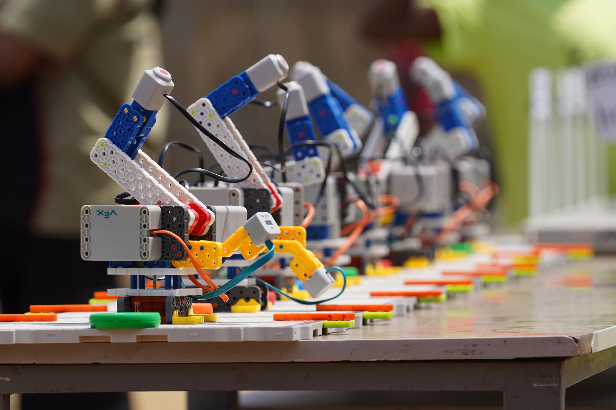 Glisten International Academy Robotics display