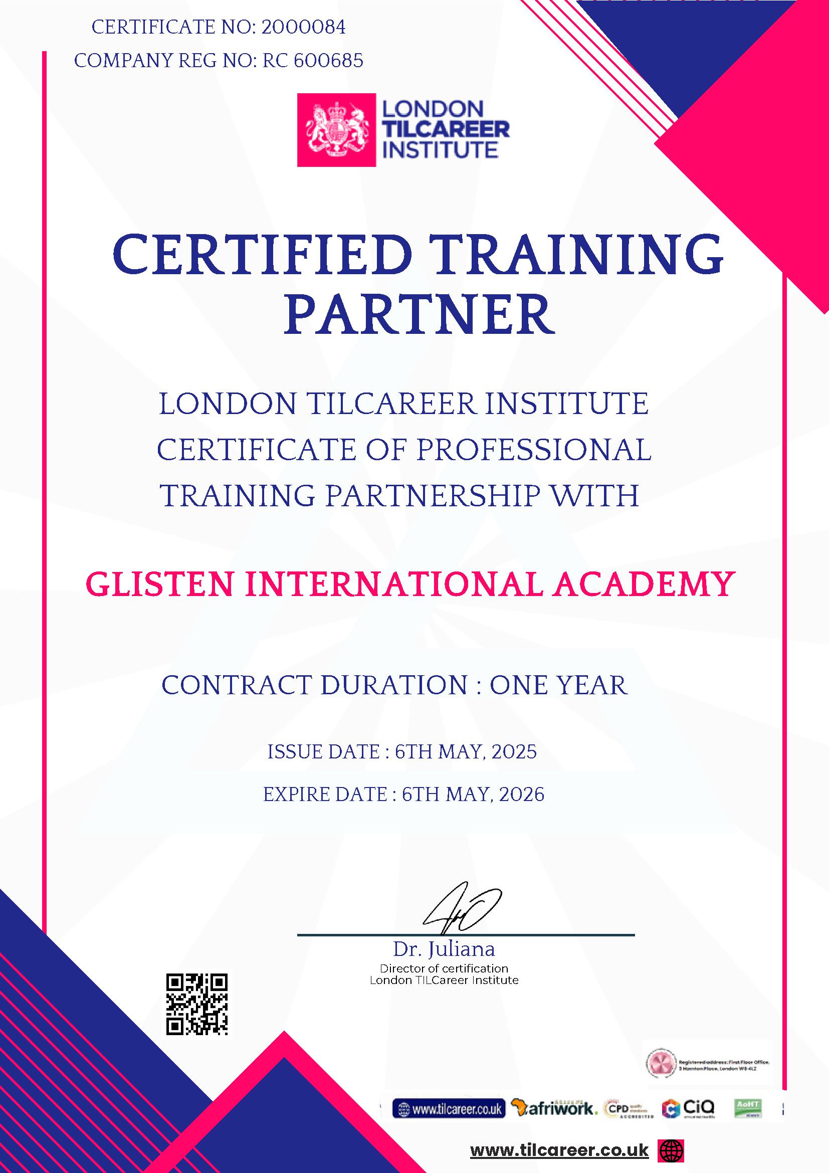 Quality Education Certification